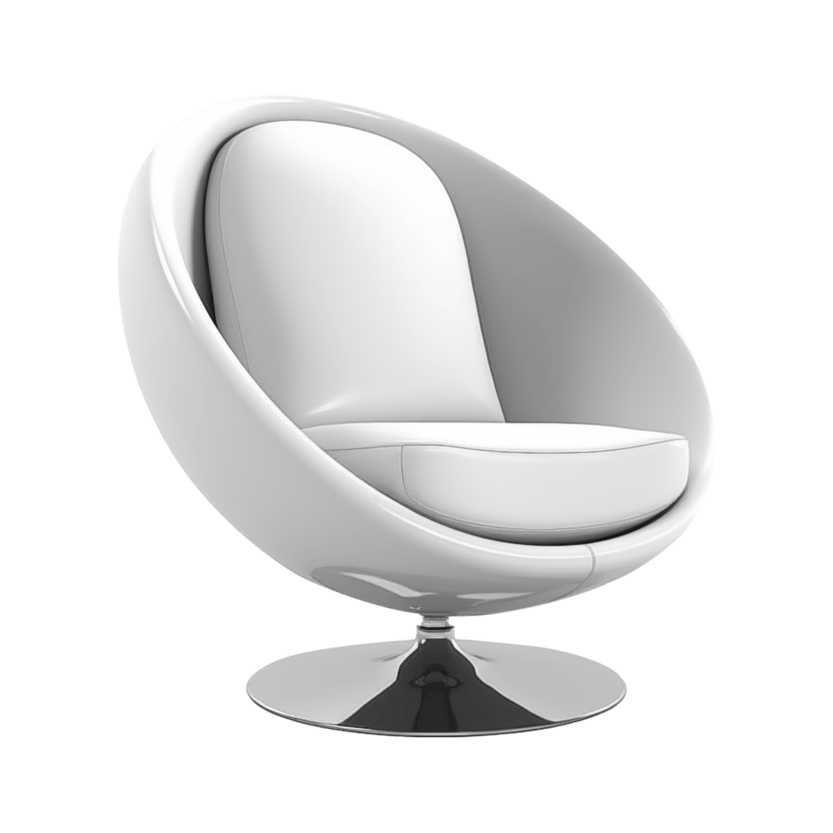 Ergonomic Wicker Papasan Chair